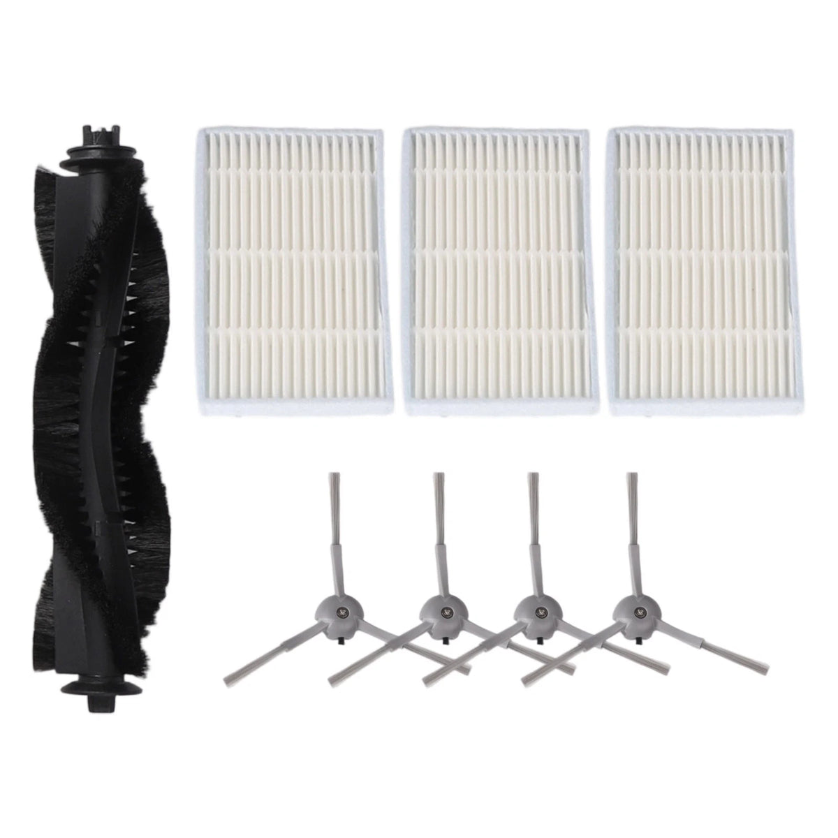 Main Brush and Filter Set for ILIFE v20 and Lydsto R1D Vacuums