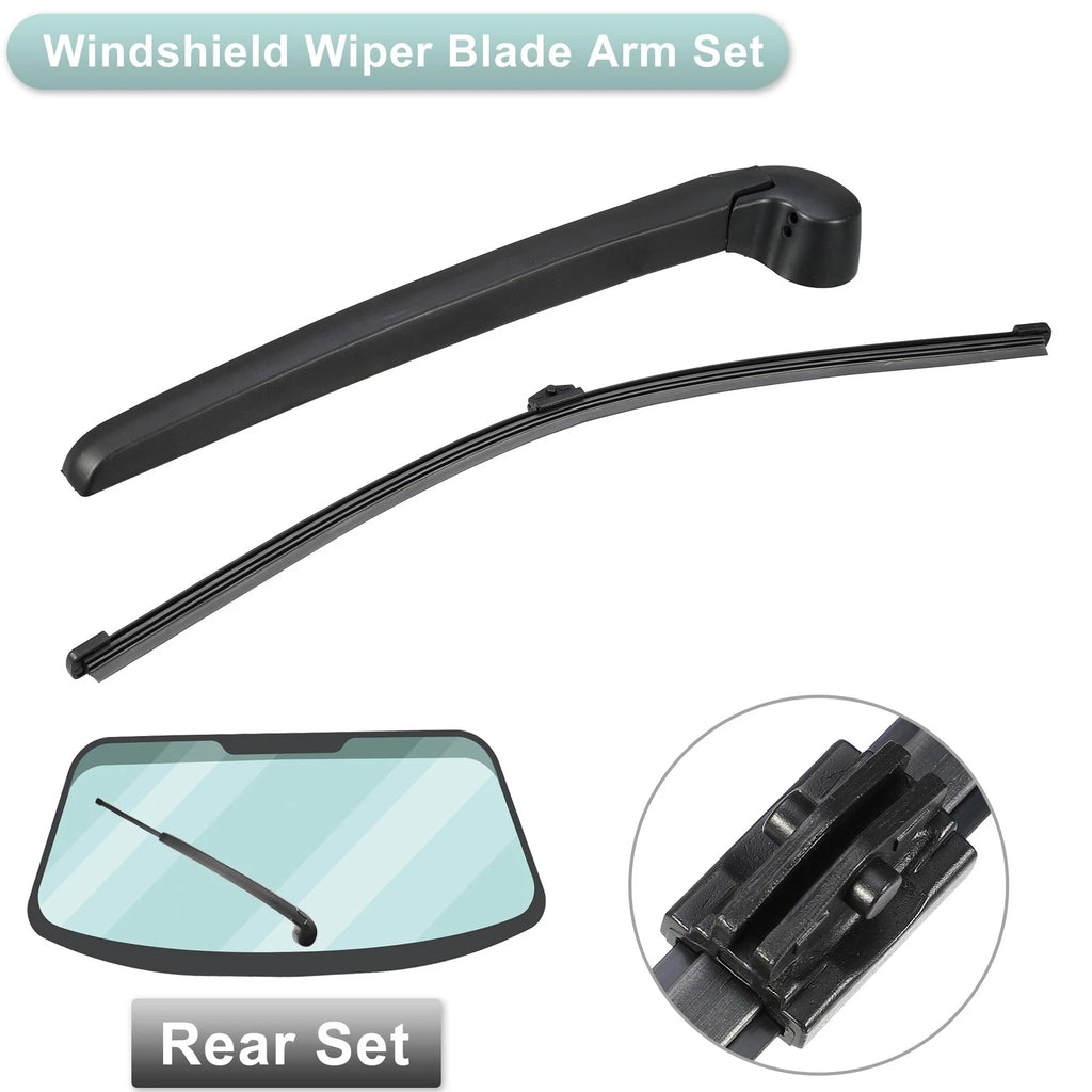 Rear Back Windshield Wiper Arm Set for Audi A4 Allroad Quattro B8 (2010–2015)