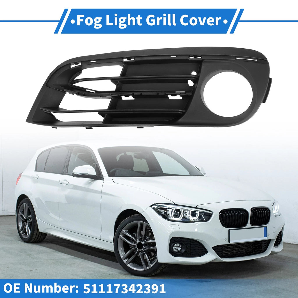 Front Left Fog Light Grill Replacement for BMW 5 Series (2014–2016)