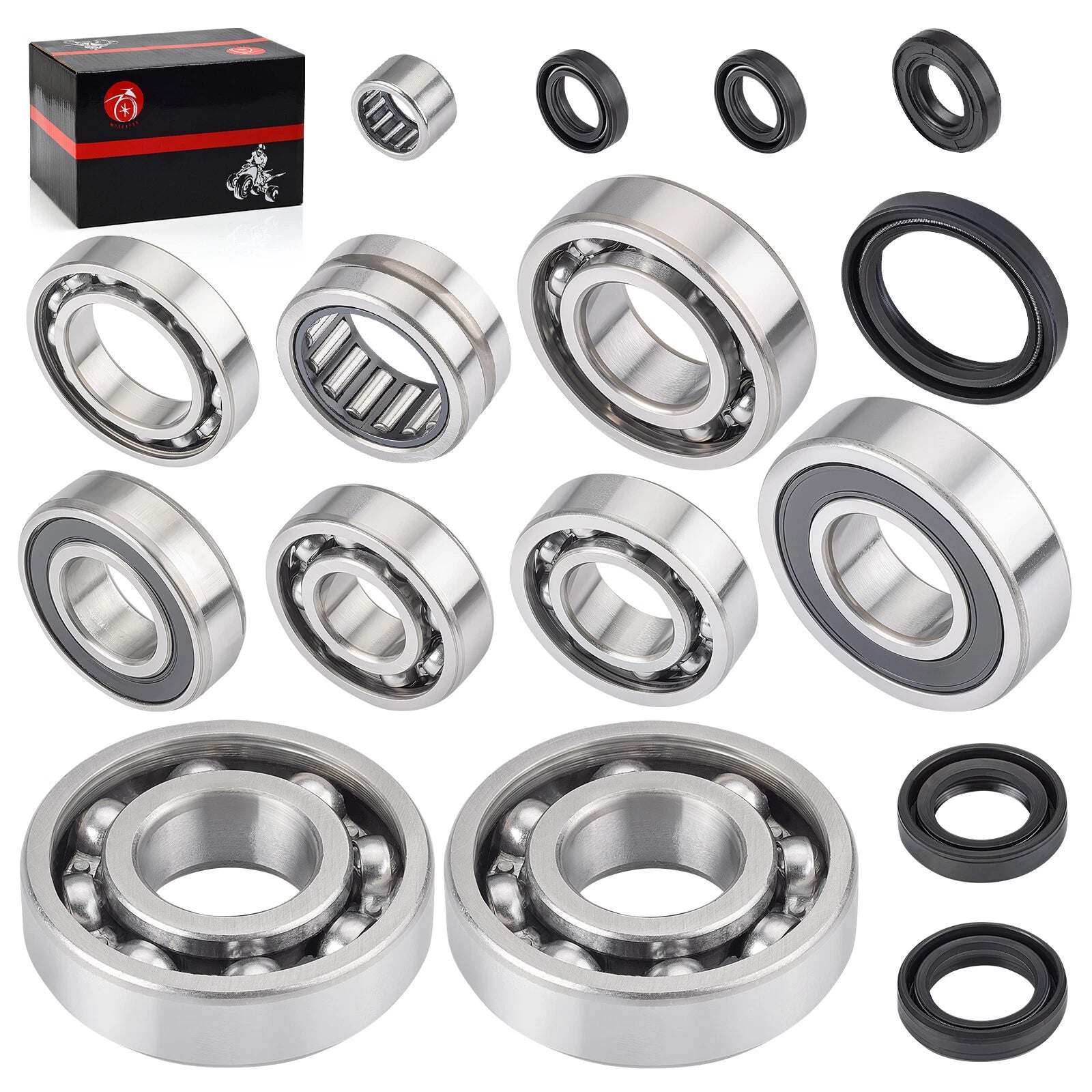 Crank Shaft & Transmission Bearings & Seals Kit for Yamaha YZ400F (1998–1999)