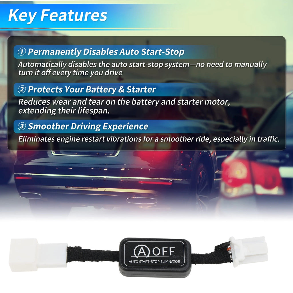 Auto Start Stop Eliminator for Toyota Tundra (2022–2026) Auto Stop Disable