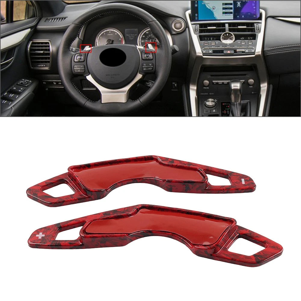 Steering Wheel Shift Paddle Extensions for Lexus IS RC NX CT (2014–2023)
