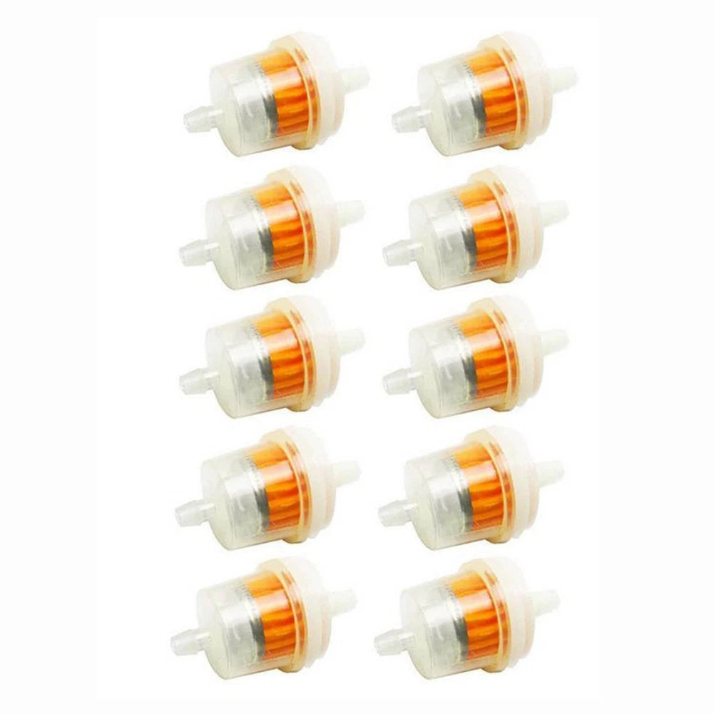10pcs Inline Filter 1/4" 6MM-7MM for Universal ATV Motorcycle