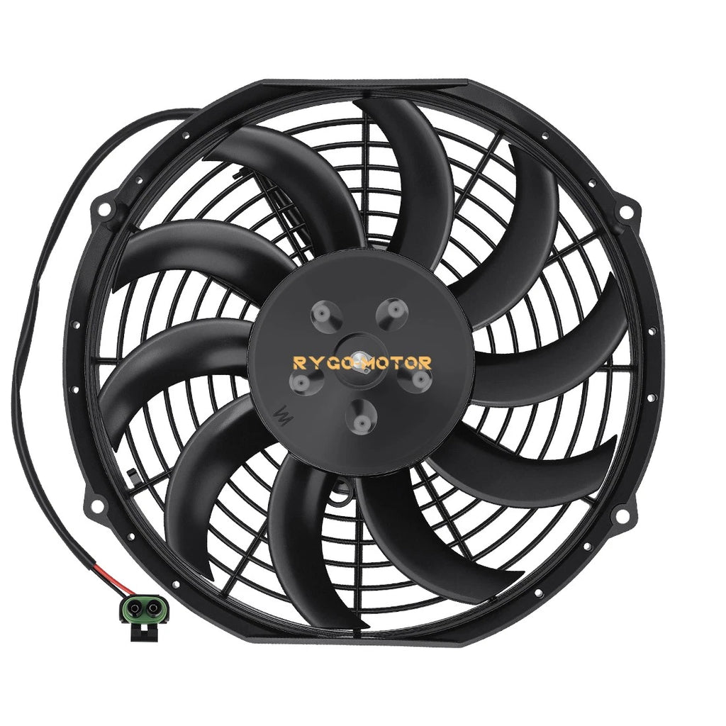 Cooling Fan Motor for Polaris Ranger 400 425 500 570 ETX (2006–2021) #2410865 #2410340