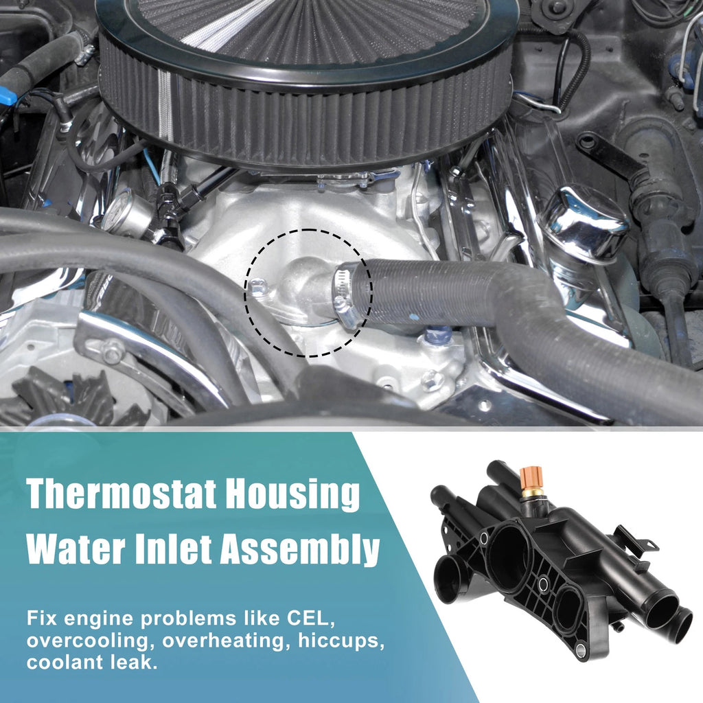 Engine Coolant Thermostat Housing Assembly for Hyundai 2008–2010