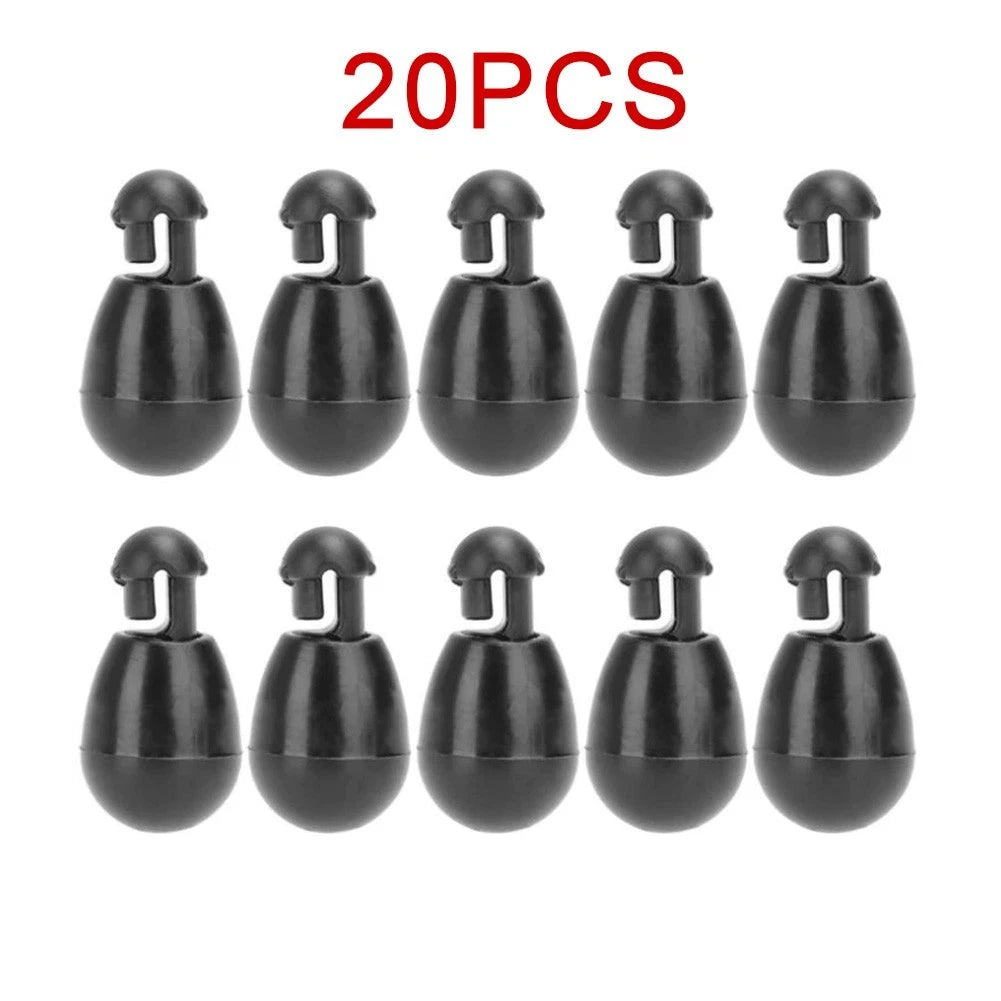 20pcs Quick Change Terminal Tackle Beads Fishing Connector