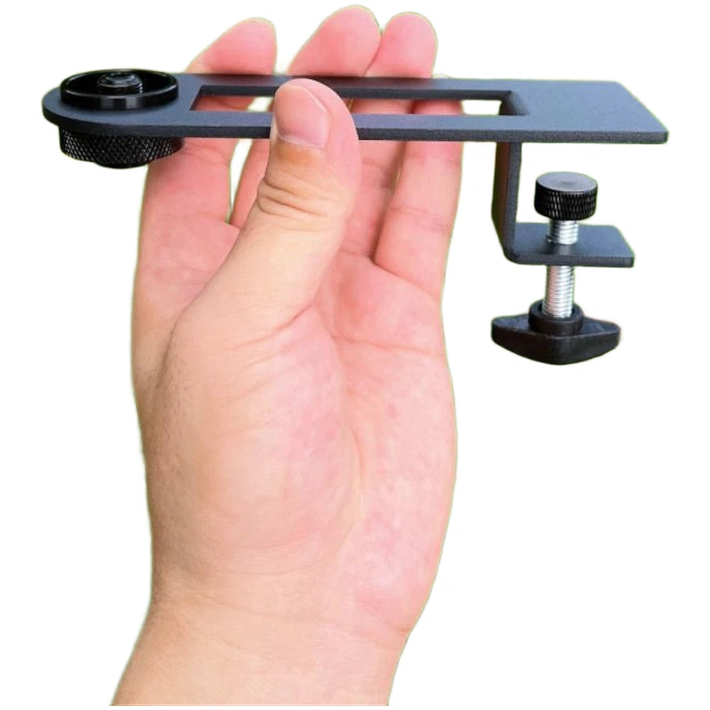 Outdoor Table Clamp for Camping Gear - 3mm Thick Rotating Design