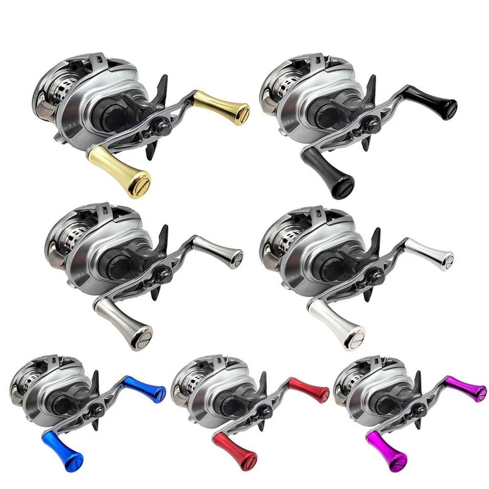 Reel Handle Upgrade Fishing Reel Knob Anti-slip Pattern Precision Shaft