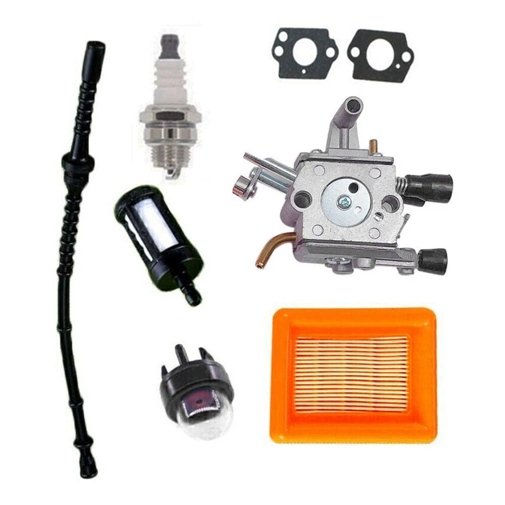 Carburetor Air Fuel Filter Kit for Stihl FS400 FS450 FS480 (4128 120 0602)