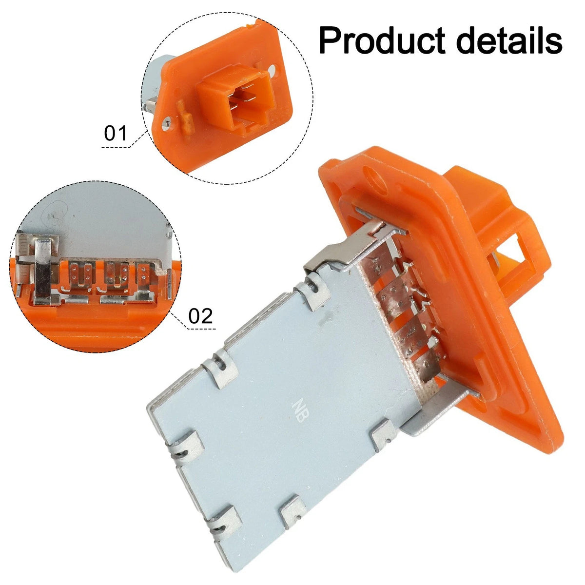 Heater Blower Motor Resistor for Kia Soul (2014–2017)