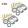 2X Carburetor Repair Kit for Yamaha Moto 4 YFM200 YFM200DX (1986–1989)