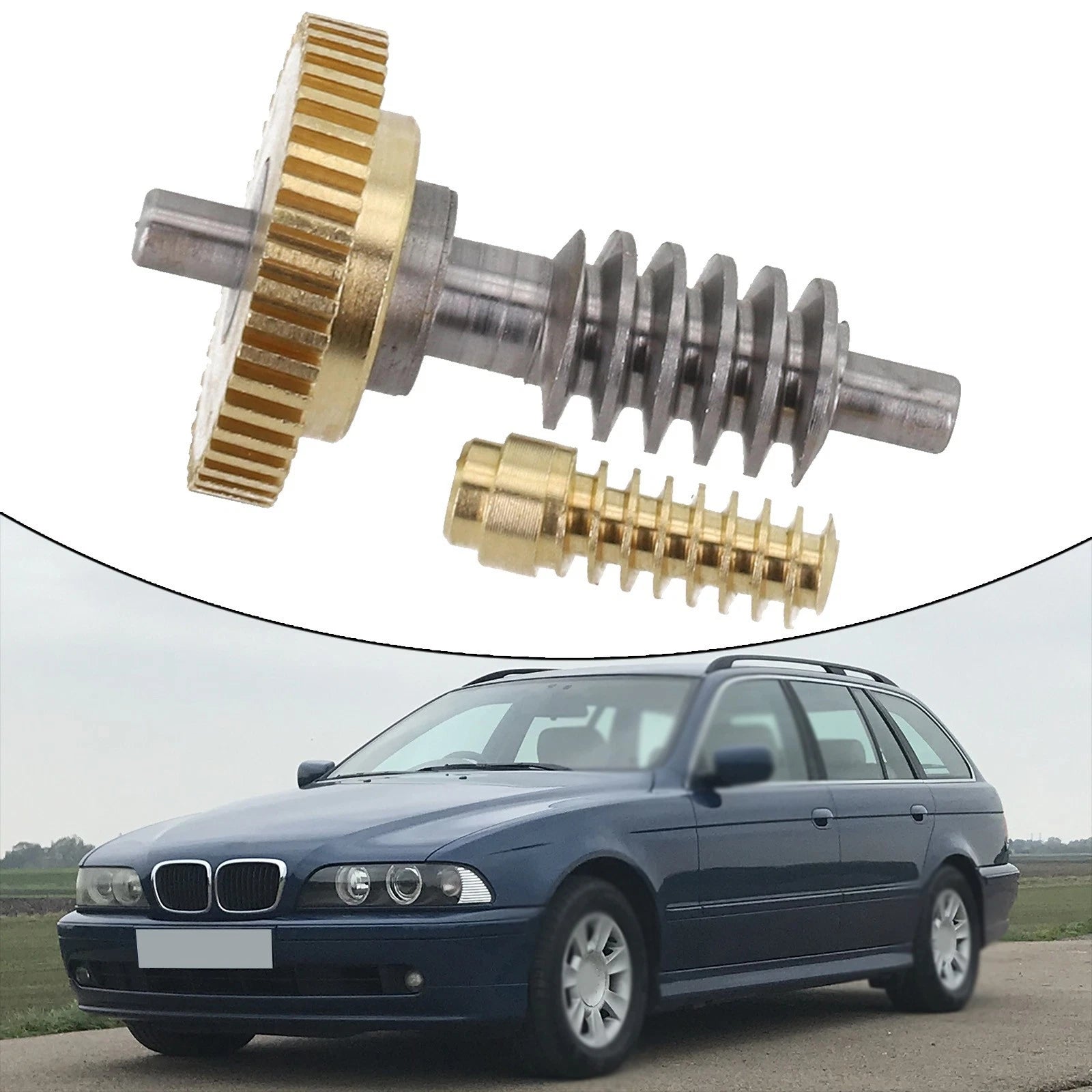 Side Mirror Motor Gear Repair Kit for BMW E39 (1995–2003)