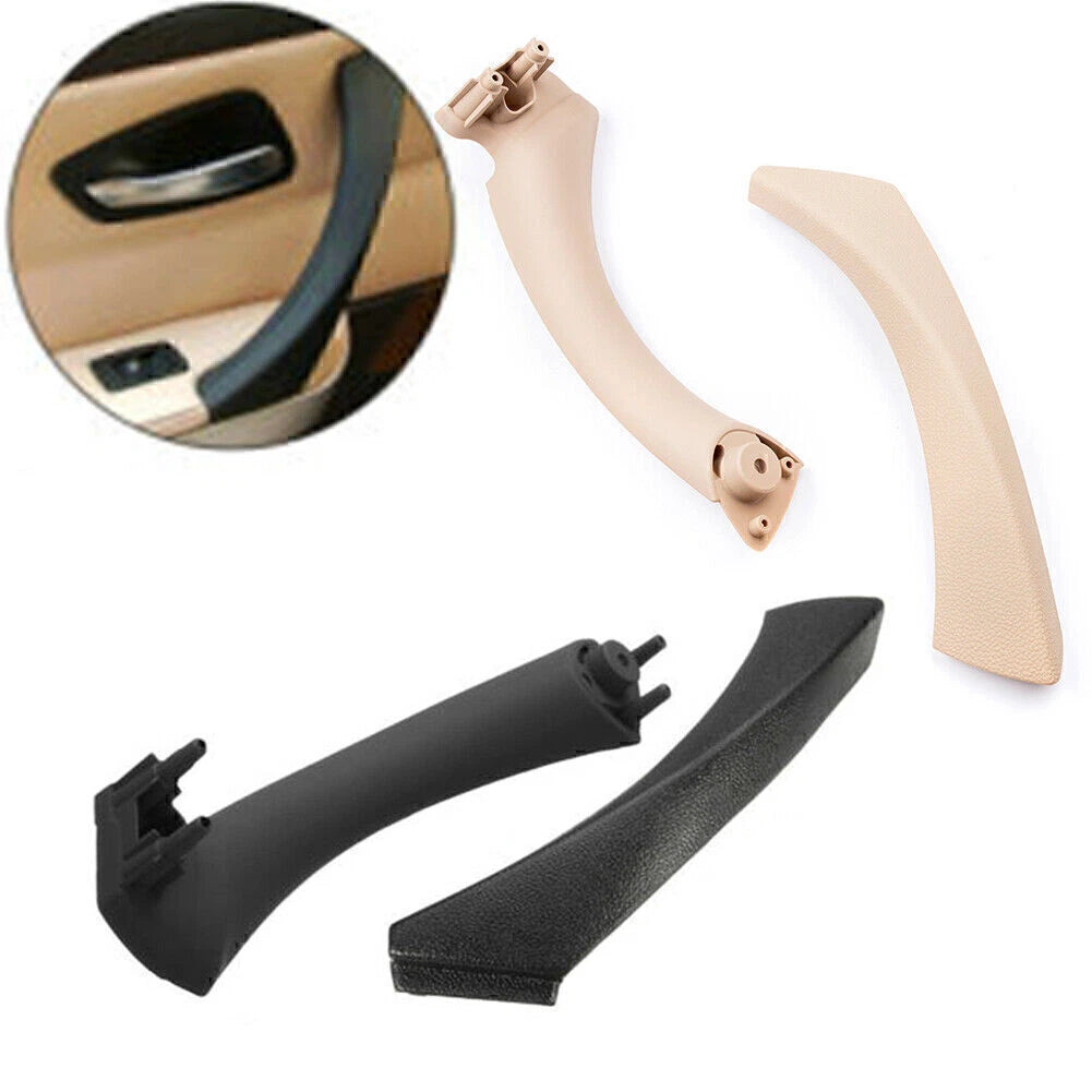 Left Inner & Outer Door Panel Handle Pull Trim Cover for BMW E90 E91 (2006–2013)