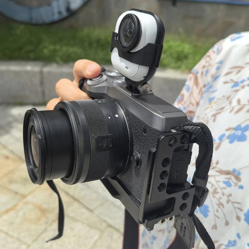 Ultra Lightweight Hot Shoe Fixed Bracket for Insta360 GO