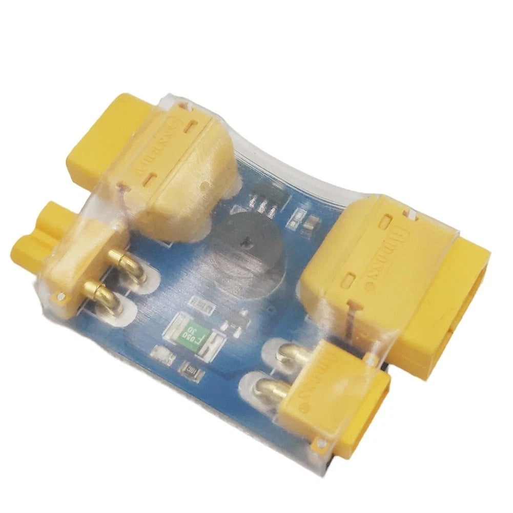 Fuse Protector for XT30 XT60 Connectors with Short Circuit LED Buzzer