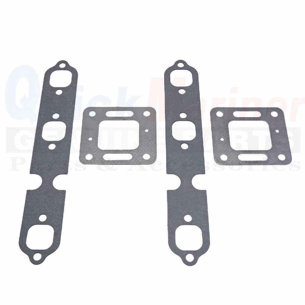 Exhaust Mounting Seal Kit with Gasket for Mercruiser 4.3L V6 (1990–2023) 27-99757 27-41813
