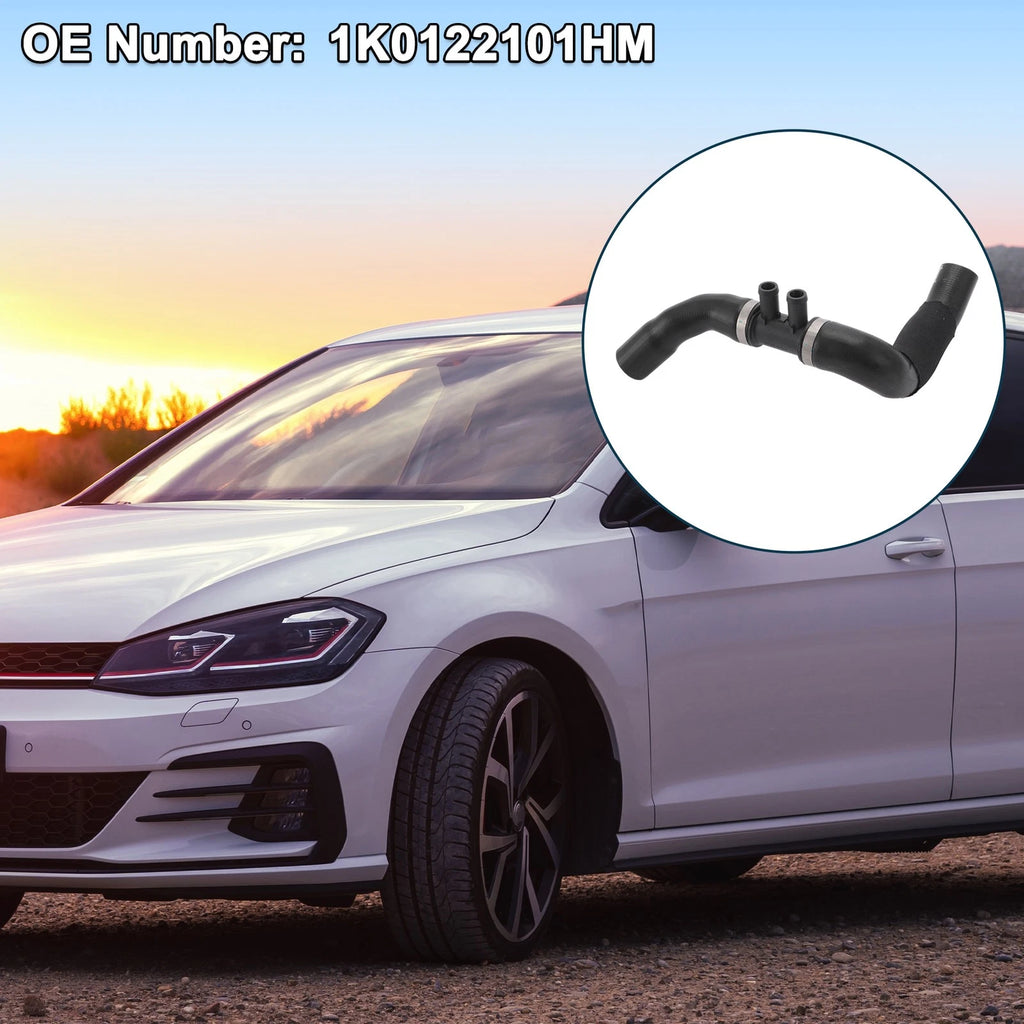 Radiator Hose Replacement for Volkswagen Golf (2009–2011) Rubber Plastic