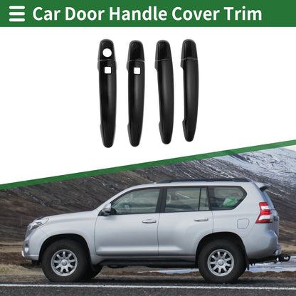 Door Handle Cover Trim for Toyota Highlander (2008–2013) Black