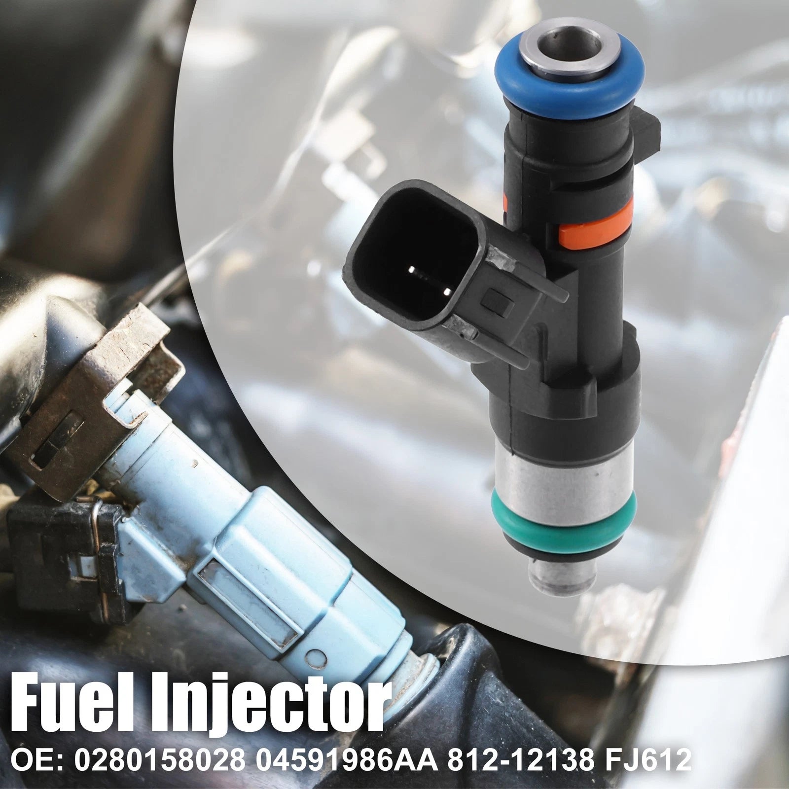 Fuel Injector Nozzle Flow Matched for Dodge Charger (2006–2010)