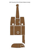 EVA Teak Deck Floor Pad Mat for Crownline 23 SS LPX (2007)