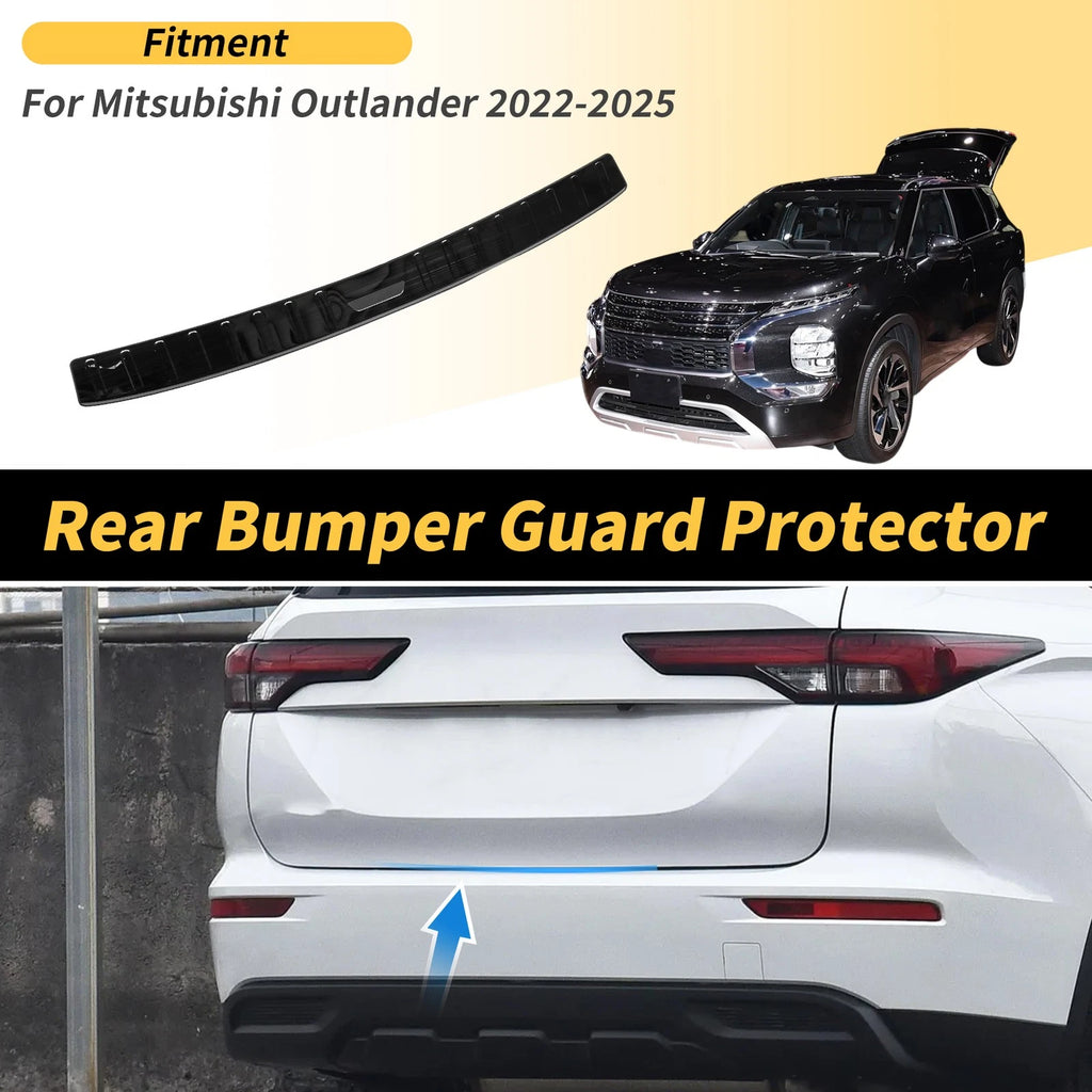 Bumper Guards for Mitsubishi Outlander 2022-2025 Titanium Tone 1 Piece