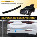 Bumper Guards for Mitsubishi Outlander 2022-2025 Titanium Tone 1 Piece