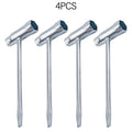 4 Piece T Shape Wrench Set 13mm X 19mm for Maintenance Tasks