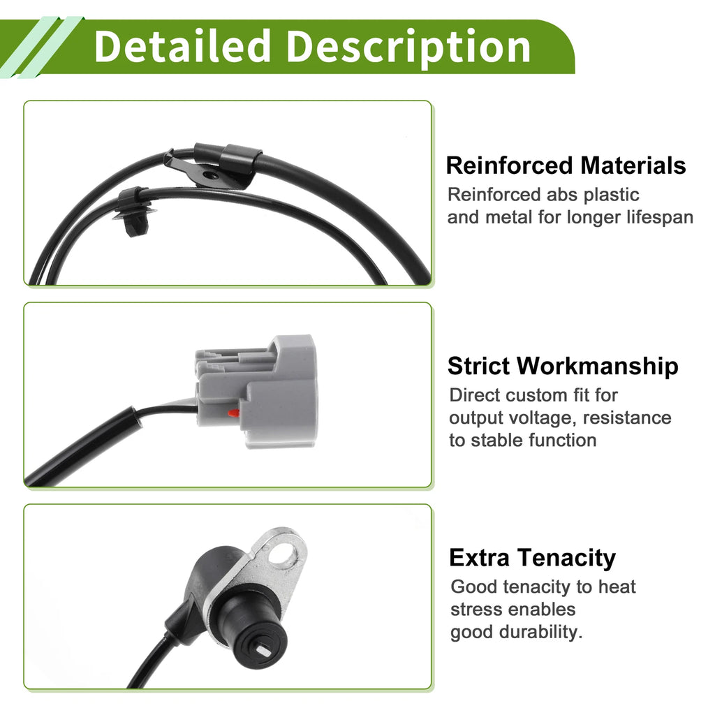 ABS Wheel Speed Sensor Replacement for Toyota Avensis Estate (1997–2003)