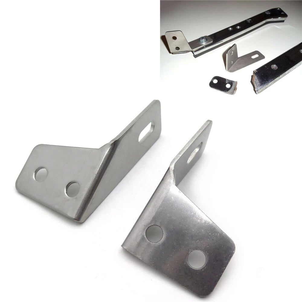 Stainless Steel Saddlebag Support Bracket Struts for Harley Touring (1985–2008)