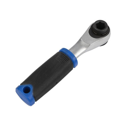Quick Release Ratchet Screwdriver 72 Tooth with 14 Inch Hex Handle for Use