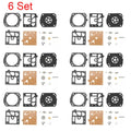 Set of 6 Carburetor Gasket Kit for Husqvarna 350 346 351, Walbro K22-HDA
