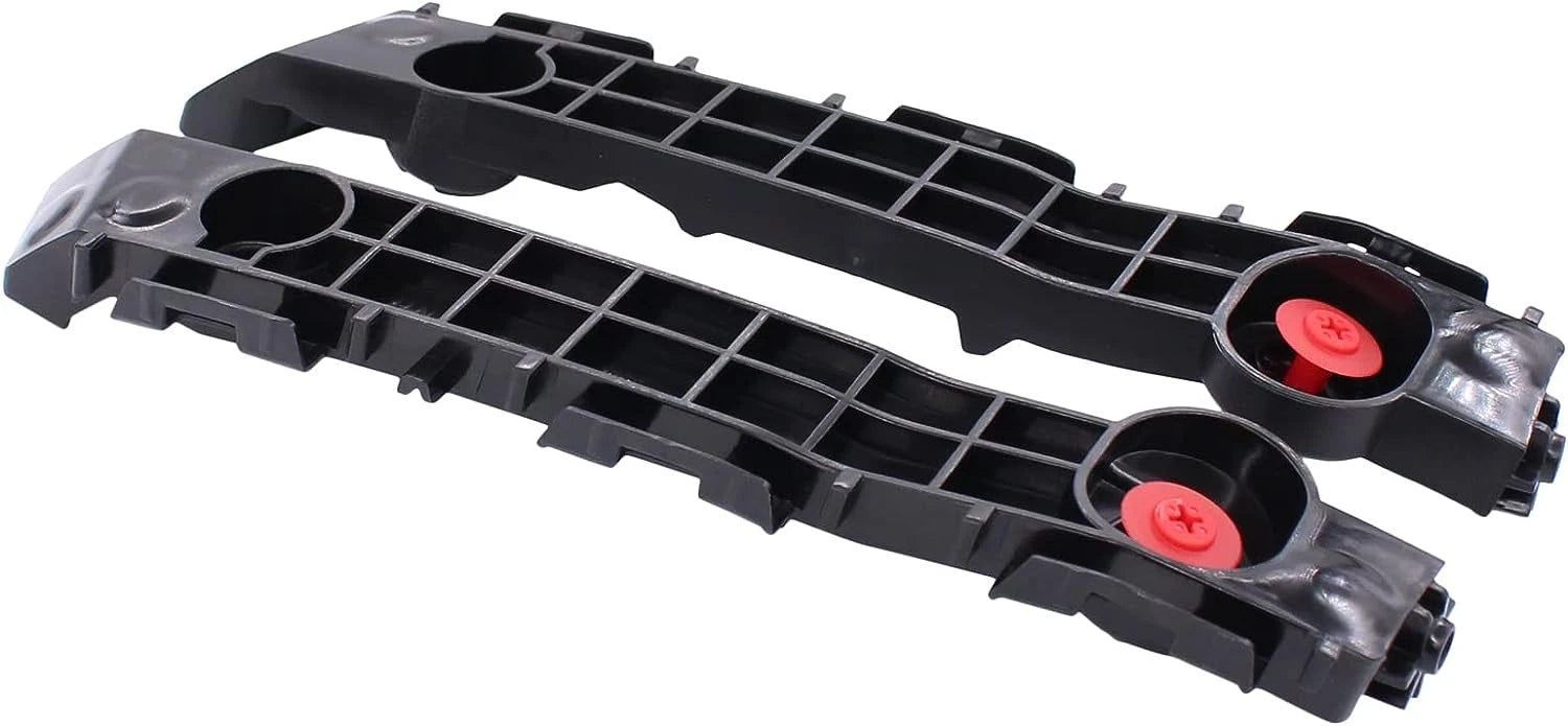 Pair of Bumper Brackets for Toyota Tacoma (2016–2021) - Steel, Black