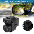 Car Mirror Switch Replacement for Chevrolet Cobalt (2005–2010) Plastic Black