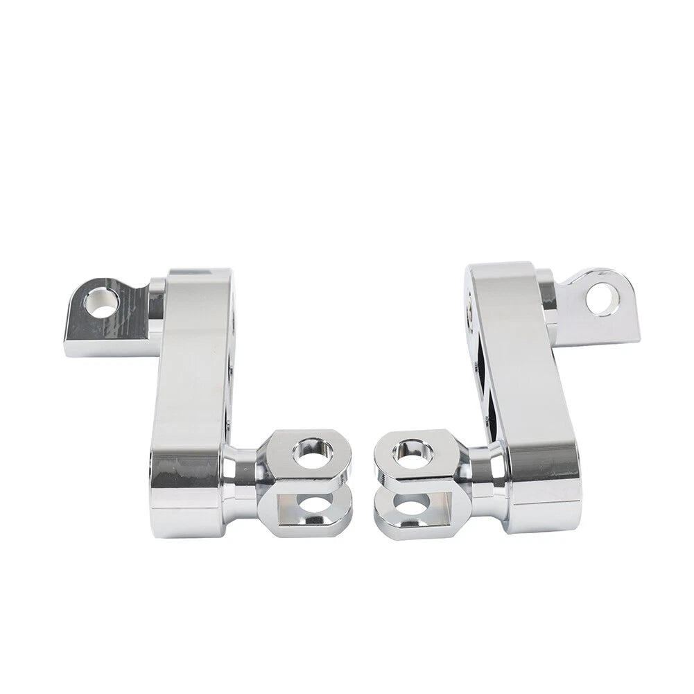 Foot Peg Mount Extensions For Harley Sportster XL883 XL1200 Softail Touring Dyna
