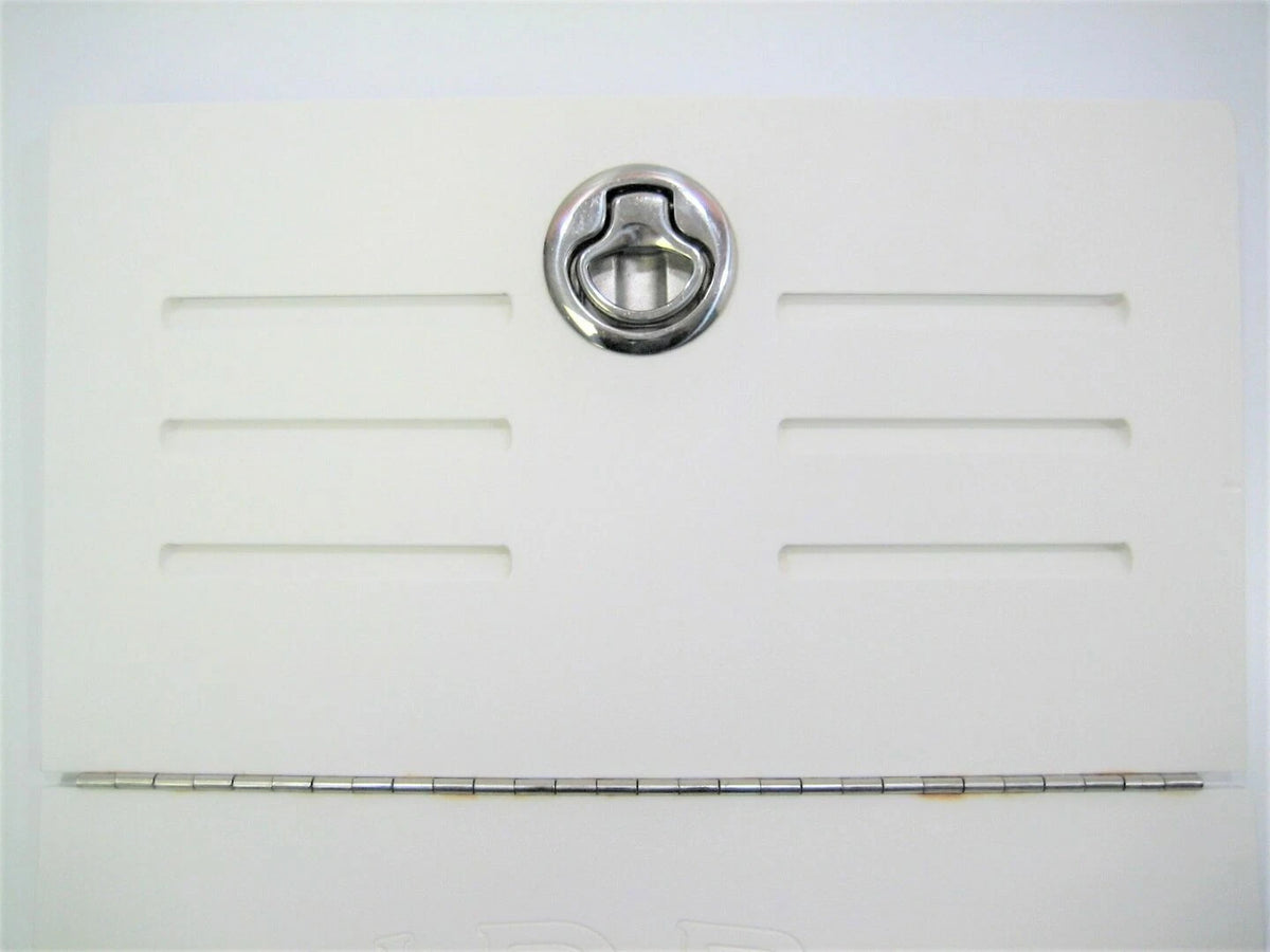 Vented Engraved Folding Hatch Door for Andros Boatworks (BLEM)