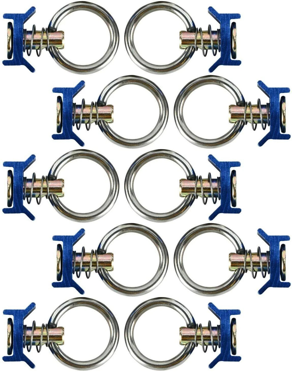 10-Pack Stainless Steel Stud Fitting for L Track/Airline Track