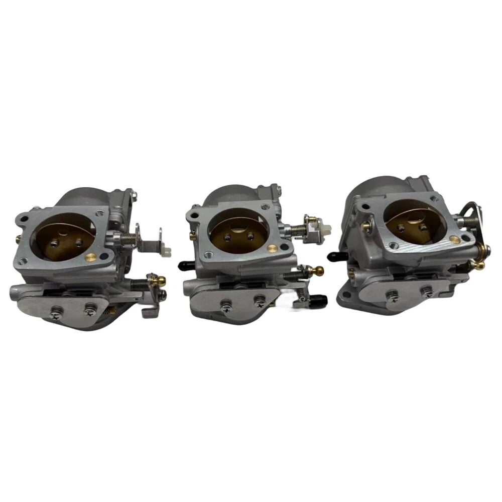 Carburetor for Yamaha 2-Stroke 75HP 85HP Outboard Motor (688-14301 14302 14303)