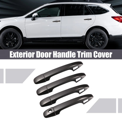 4pcs Exterior Door Handle Cover Kit for Subaru Outback Forester (2015–2022)