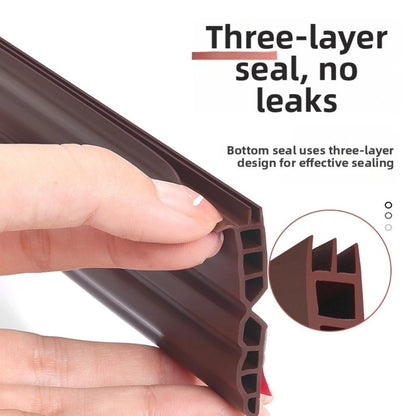 1m Extra Thick Door Seal Draught Excluder for Doors (Sound Wind Protection)