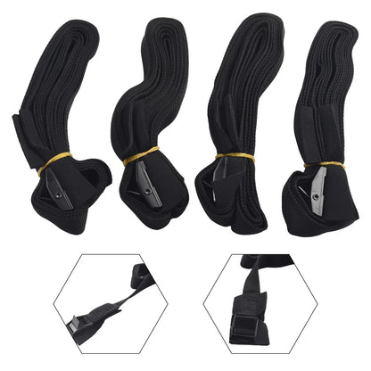Set of 4 Lashing Straps for Cargo Tie Down (300cm x 25mm)