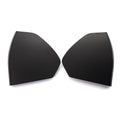Pair ABS Front Door Upper Cover Trim Black for Mercedes E-Class W211 (2003–2009)