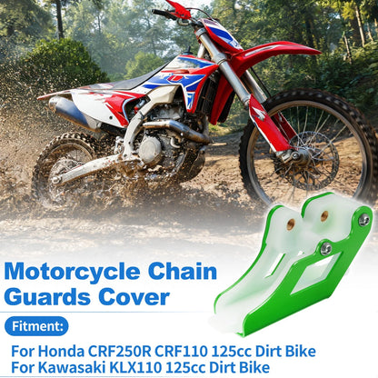 Chain Guards Cover for Honda CRF250R CRF110 (2004–2023) White Green