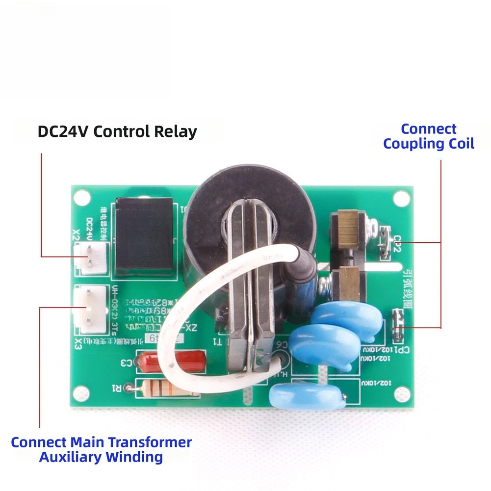 Replacement HF Board with HV Coil for LGK 63G/100 (24V Input)
