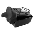 Trunk Backrest Pad Mount Rack for Harley Electra Glide (2014–2025)