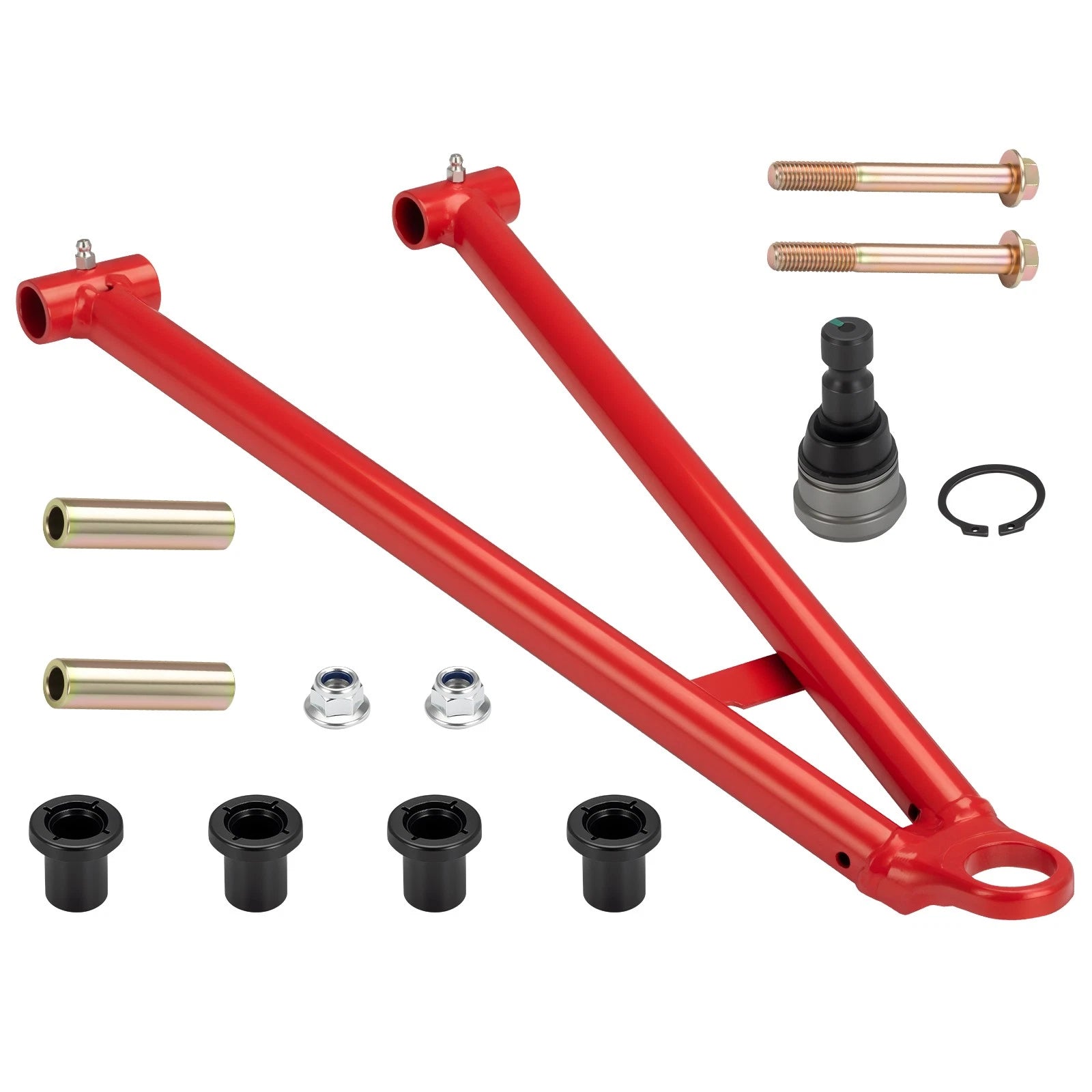 Front Left Lower A-Arm w/ Ball Joint Bushing Kit for Polaris Sportsman Scrambler (2015–2023)