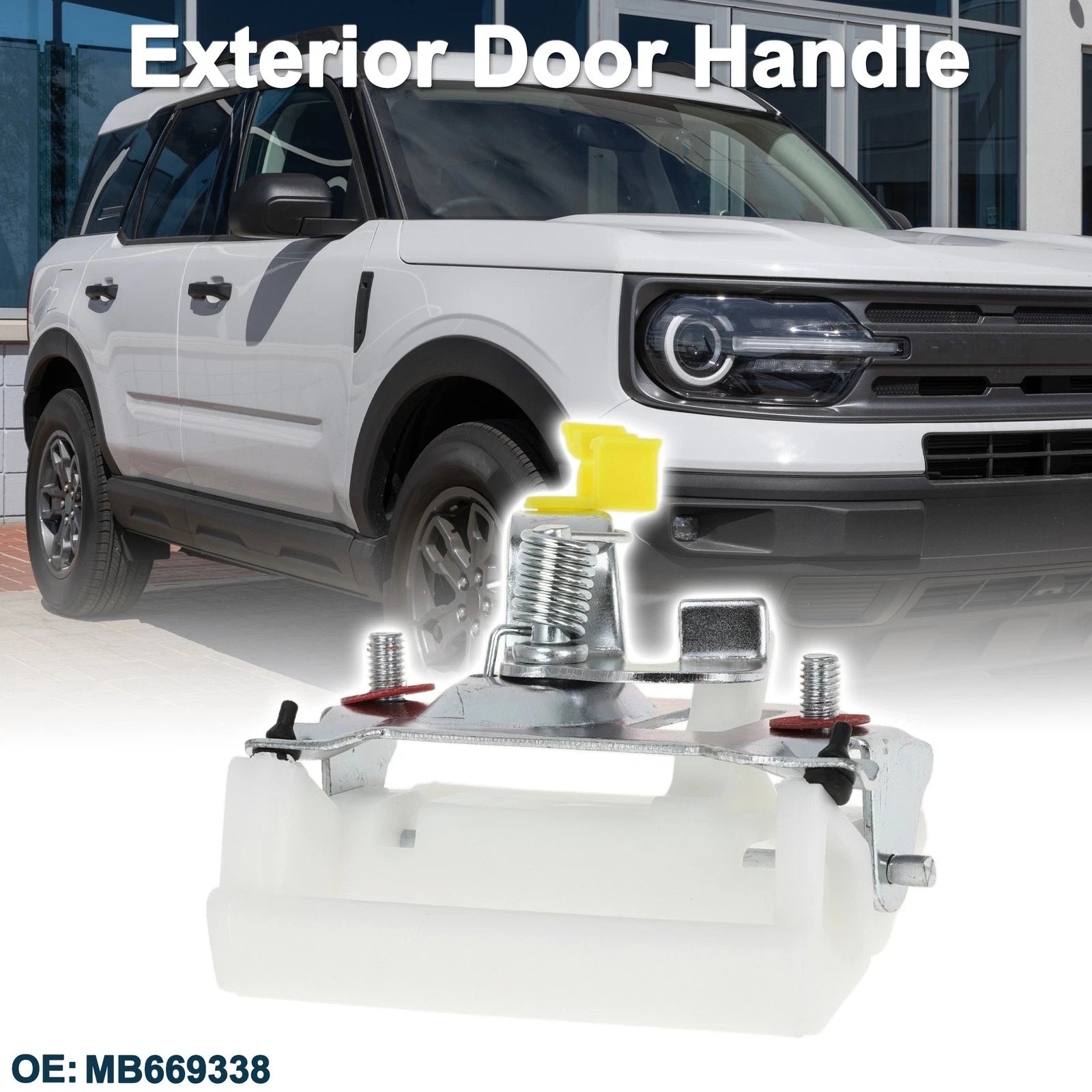 Rear Exterior Door Handle Replacement for Mitsubishi Pajero Montero (1990–2001)