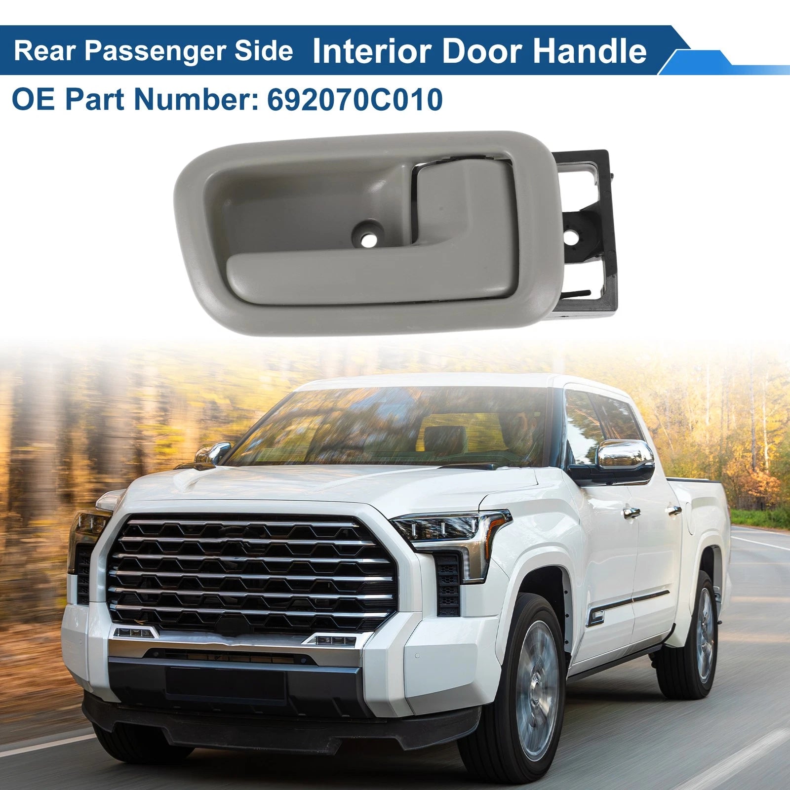 Interior Door Handle Replacement for Toyota Tundra (2000–2006) Beige