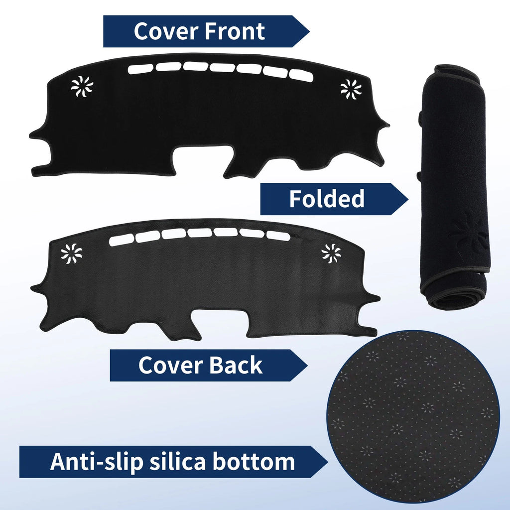 Dash Cover for Mazda Demio DJ Series (2014–2019) Black