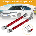 2X Adjustable Front Bumper Lip Splitter Strut for
