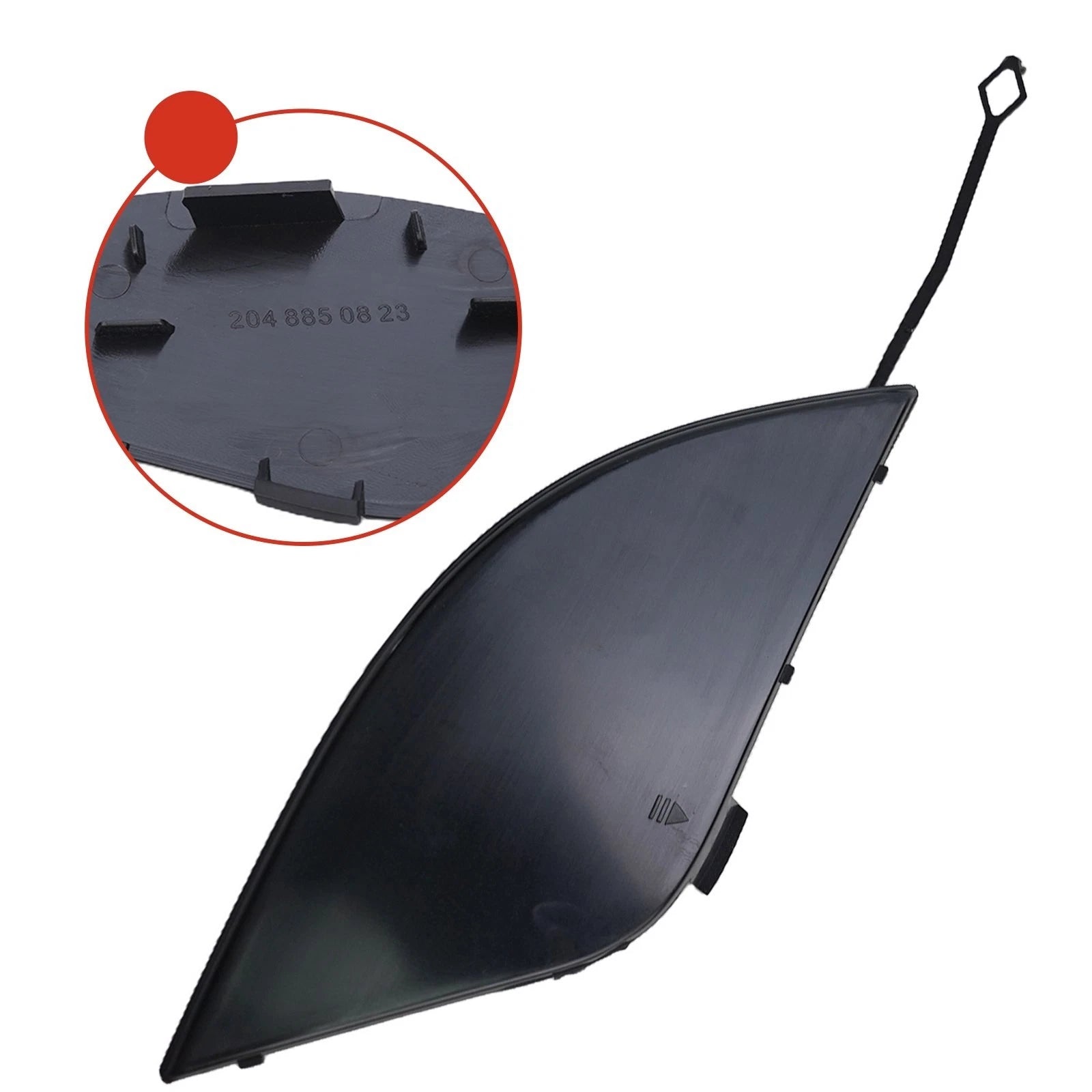 Rear Bumper Tow Hook Cover Eye Cap for Benz C-Class W204 (2007–2014)